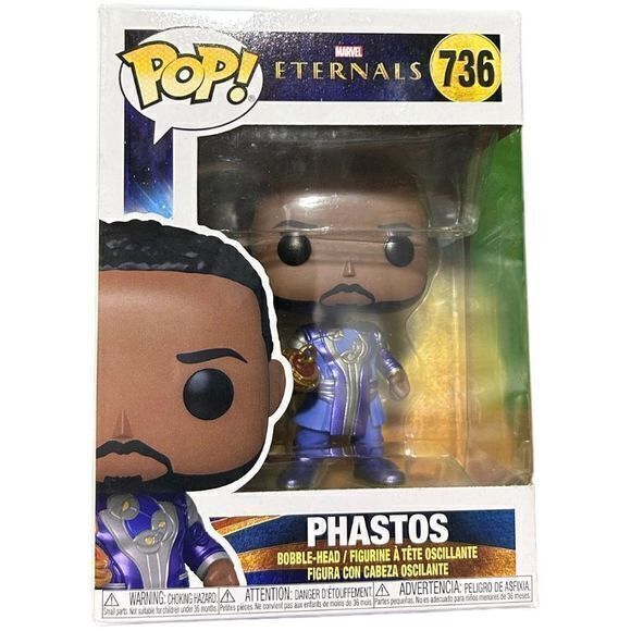 NEW Funko Pop! Marvel: Eternals - Phastos #736 Bobble Head Figurine - Picture 2 of 5